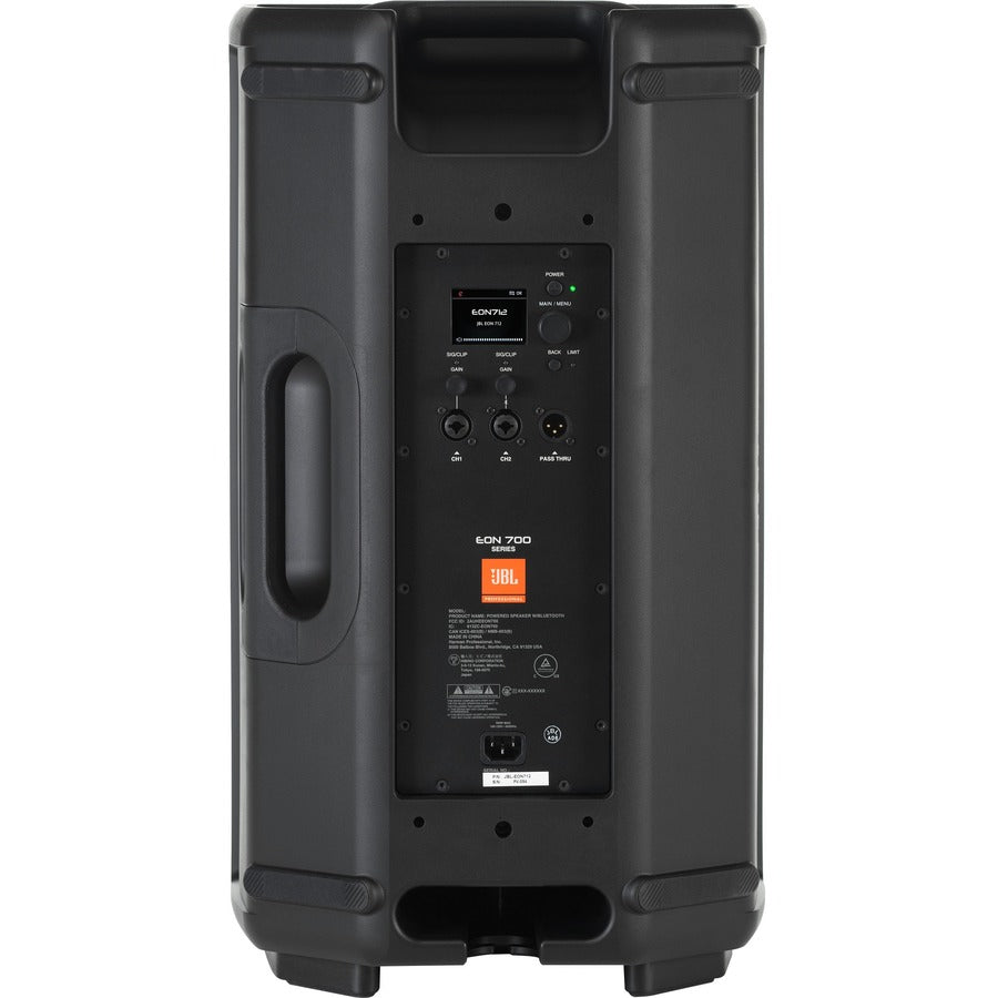 JBL Professional EON712 Bluetooth Speaker System - 650 W RMS - Black JBL Professional EON712 Bluetooth Speaker System - 650 W RMS - Black